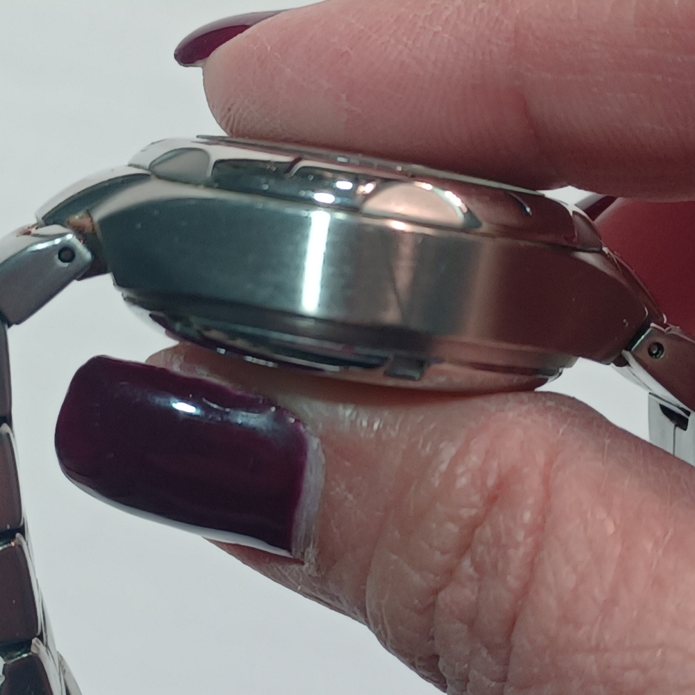 Fossil Blue Dial Silver Bracelet Watch - Picture 4 of 6